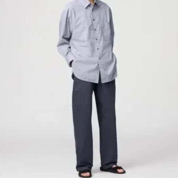 유니클로 U 와이드 치노 팬츠 82사이즈