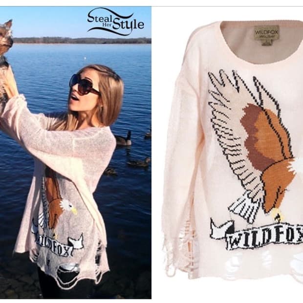 wildfox 와일드폭스 이글 니트 스웨터