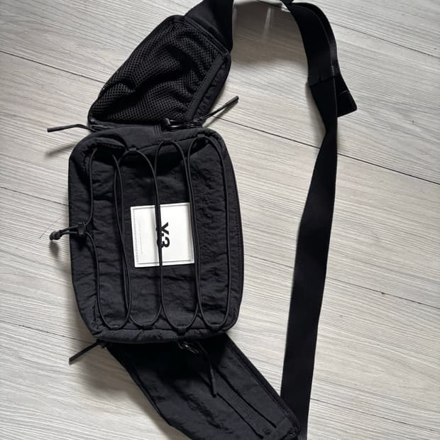Y-3  요지야마모토x아디다스 메쉬 슬링백