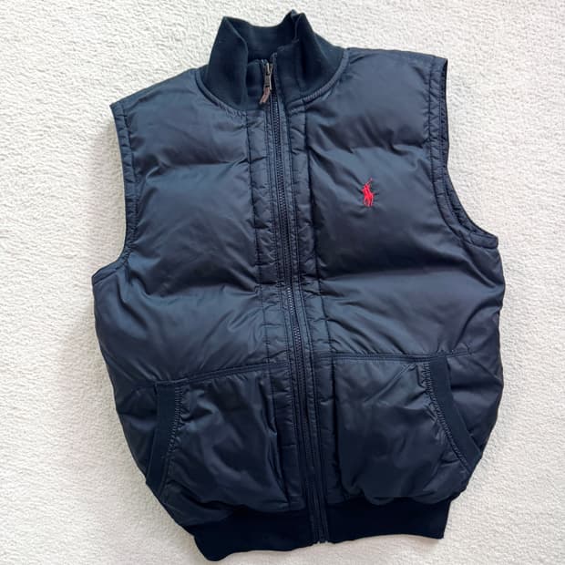 폴로 패딩조끼 베스트