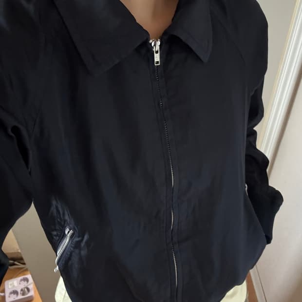 tricot comme des garcons navy jacket