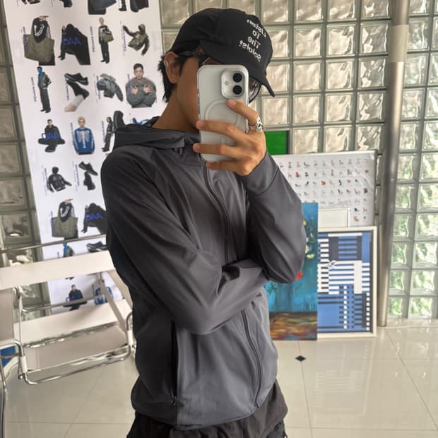 dry ex uv cut fullzip hoodie 후드 집업