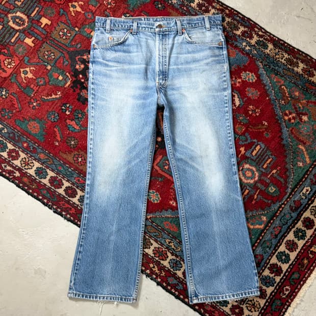 90's USA Made 빈티지 리바이스 517 오렌지탭 부츠컷