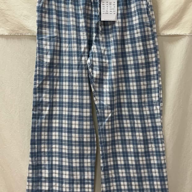 브랜디멜빌 체크 홈웨어