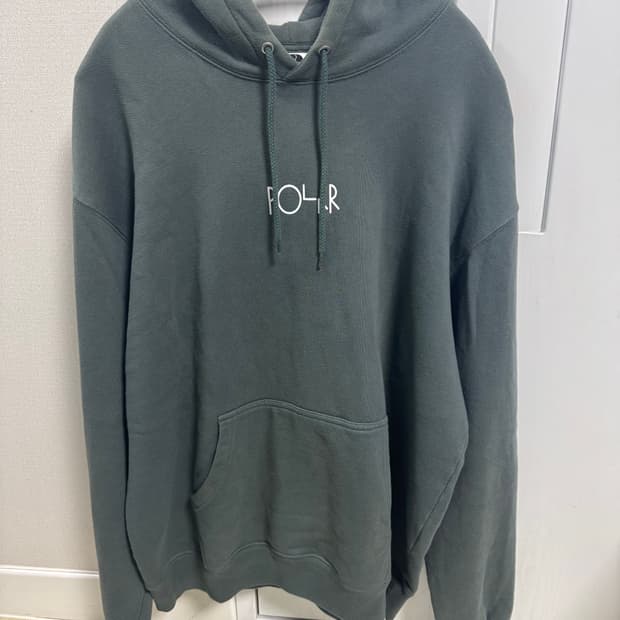 폴라스케이트 빅로고 후드 L