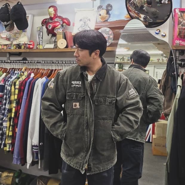 00s 칼하트 워크 자켓 mos