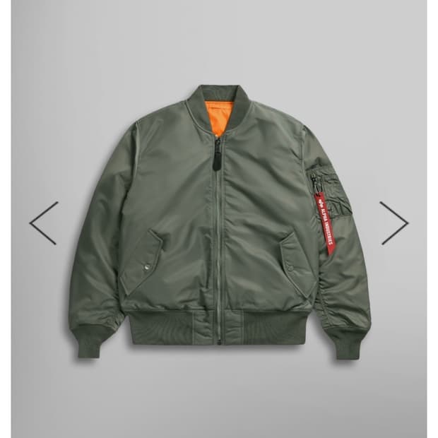 알파인더스트리 ma1 필드 그레이 m