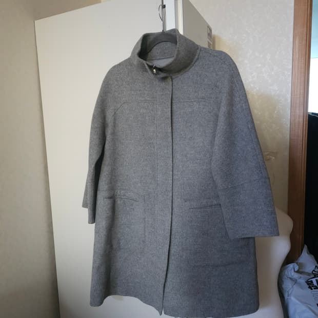 캘빈클라인 핸드메이드 하프코트