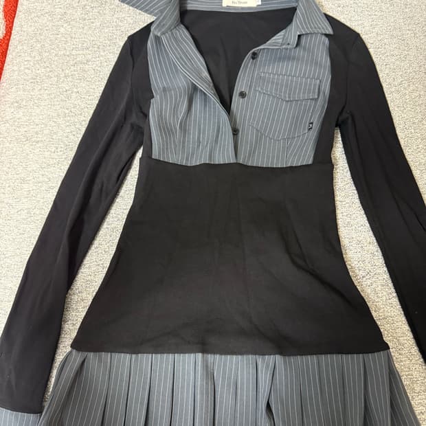 비앤프롬 셔츠 원피스