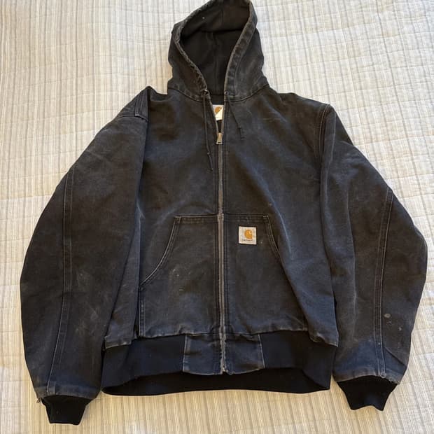 칼하트 JR105 빈티지 액티브 자켓 블랙