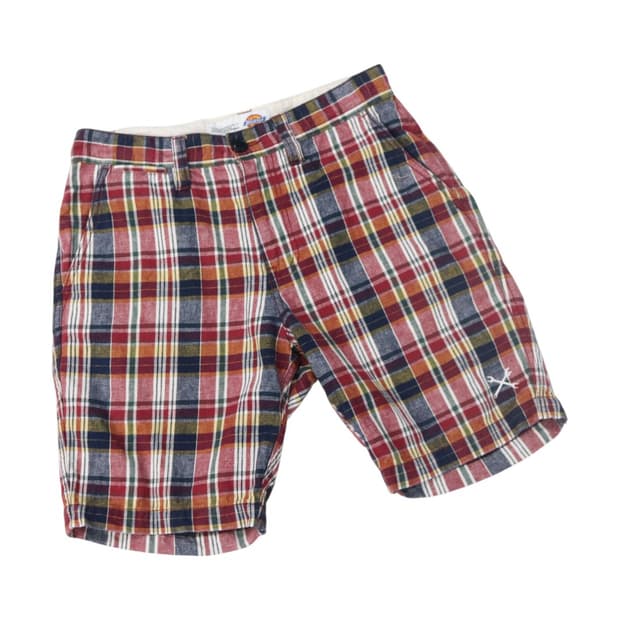 Dickies 디키즈 빈티지 멀티 컬러 체크 쇼츠 (28)