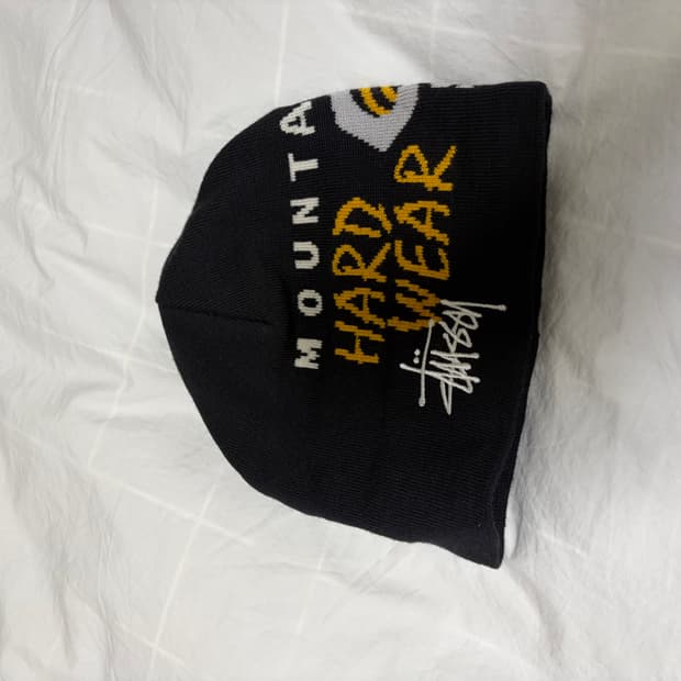 스투시x마운틴하드웨어 비니