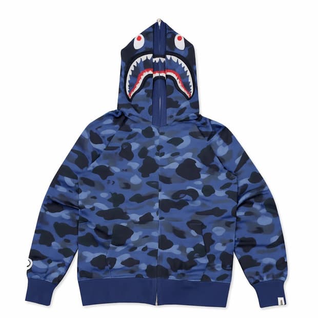 베이프 더블샤크후드 청계 새상품