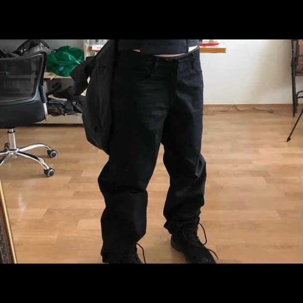 스웨이드 기명님 콜라보 팬츠