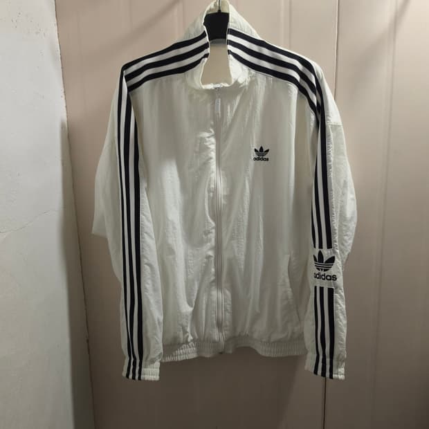 XS 아디다스 락업 트랙탑 바람막이