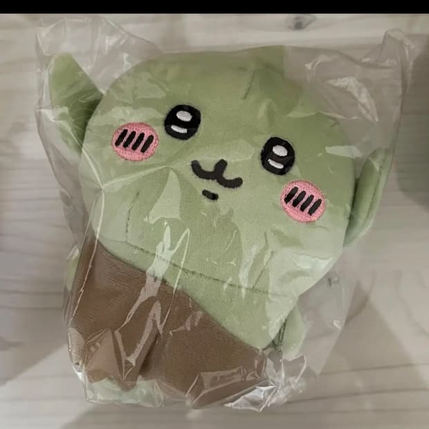 미개봉 먼작귀 치이카와 포테타마 고블린 인형