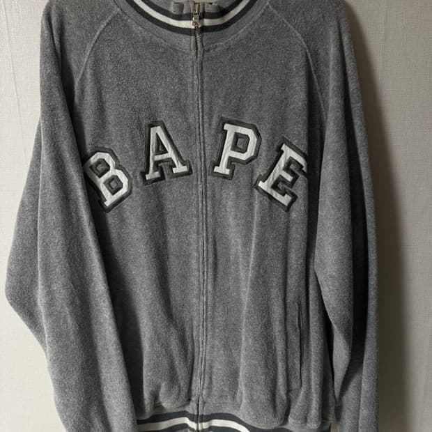 베이프 그레이 베이스볼 테리집업