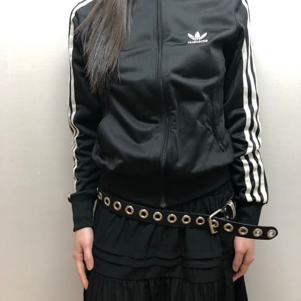 빈티지 아디다스 블랙 파이어버드 져지