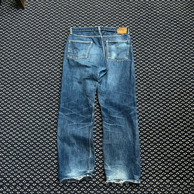 풀카운트 0105 셀비지 데님팬츠