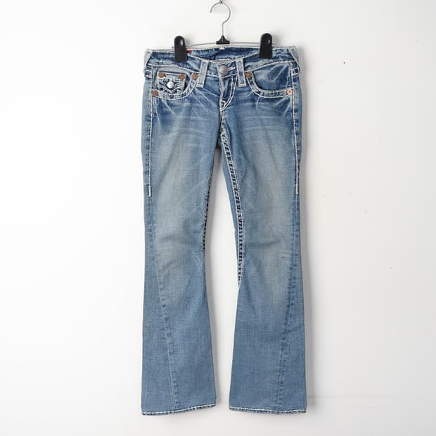 25/트루릴리전 USA 조이슈퍼T 부츠컷 데님