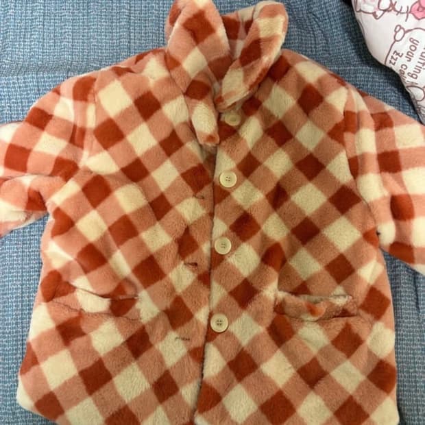 마가린핑거스 안감 체크 자켓