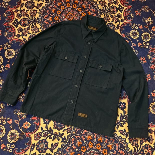 유니폼브릿지 립스타 퍼티그 워크셔츠 M size