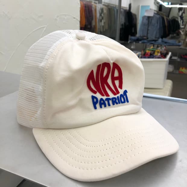 80s NRA 미국 총기협회 트러커캡