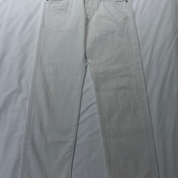 RRL 리미티드 에디션 스트레이트 테이퍼드 진 32 32 내추럴