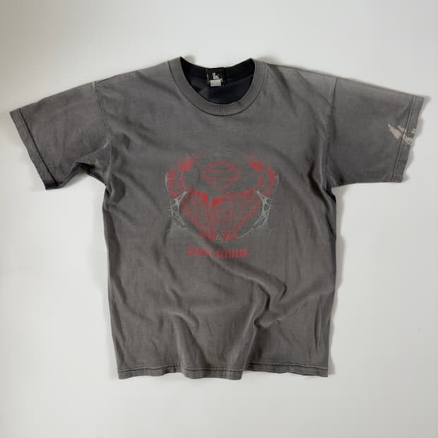 00s harley davidson fade 빈티지 할리데이비슨 티셔츠