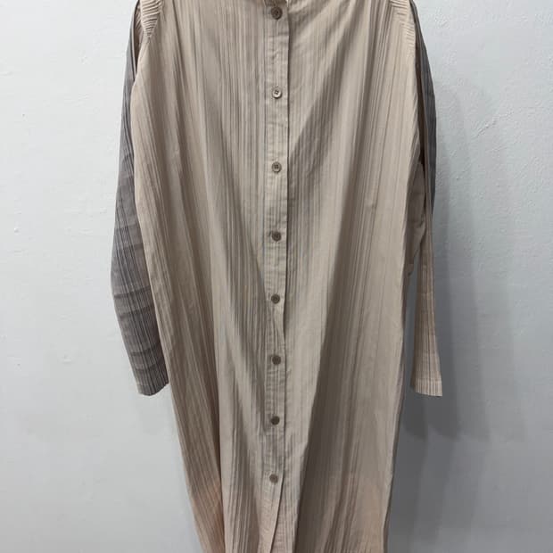 정품) 이세이미야케 플리츠플리즈 여성 셔츠 원피스 2