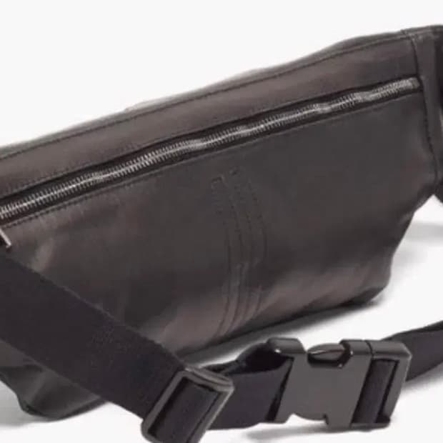 릭오웬스 다크쉐도우 코팅 크로스백(벨트백)