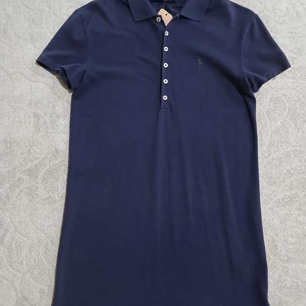 폴로 네이비 미니 원피스  카라티 - M(165/92A)