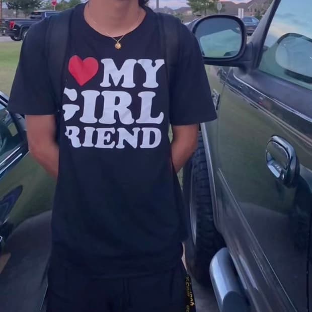I love my girlfriend t-shirts