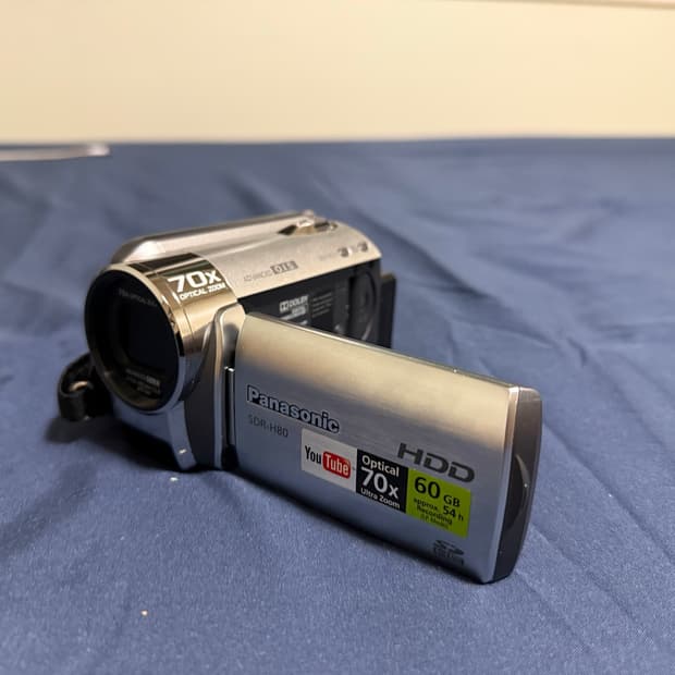 PANASONIC 파나소닉 SDR-H80 캠코더