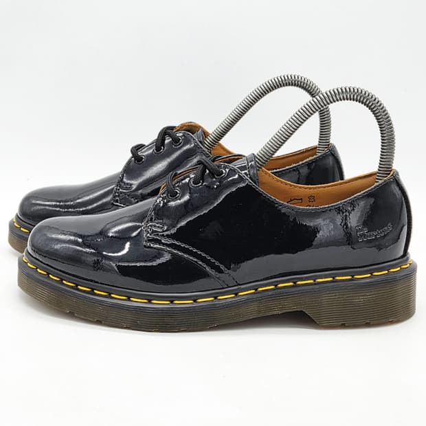 닥터마틴 1461 3홀 에나멜 블랙 (38)