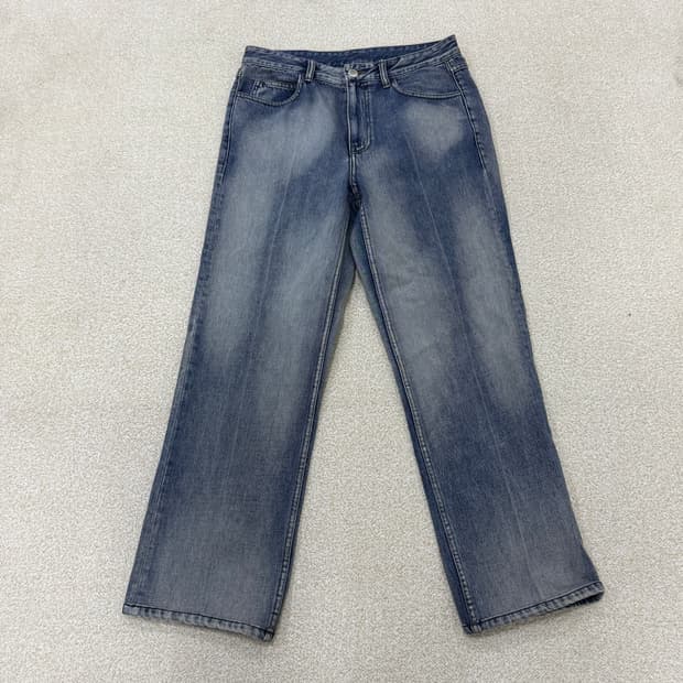 [48] 솔리드옴므 워싱 데님팬츠 0106T1