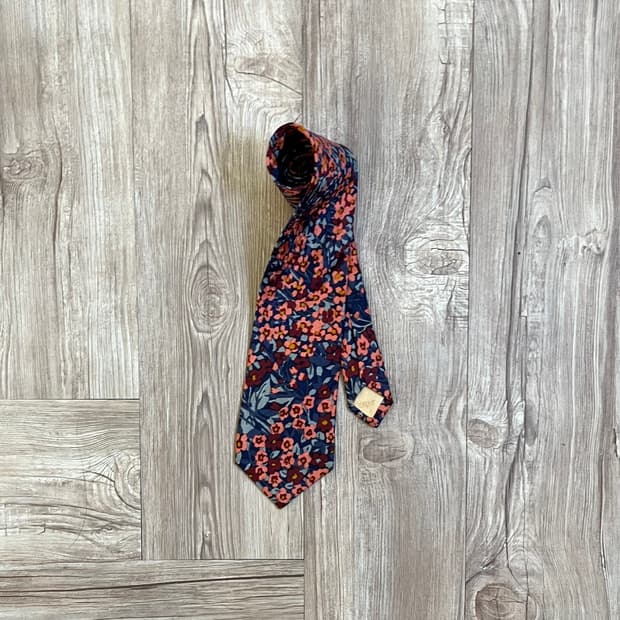 90‘s 입생로랑 플라워 타이