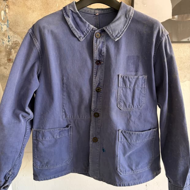 60s distressed 프렌치 워크 자켓