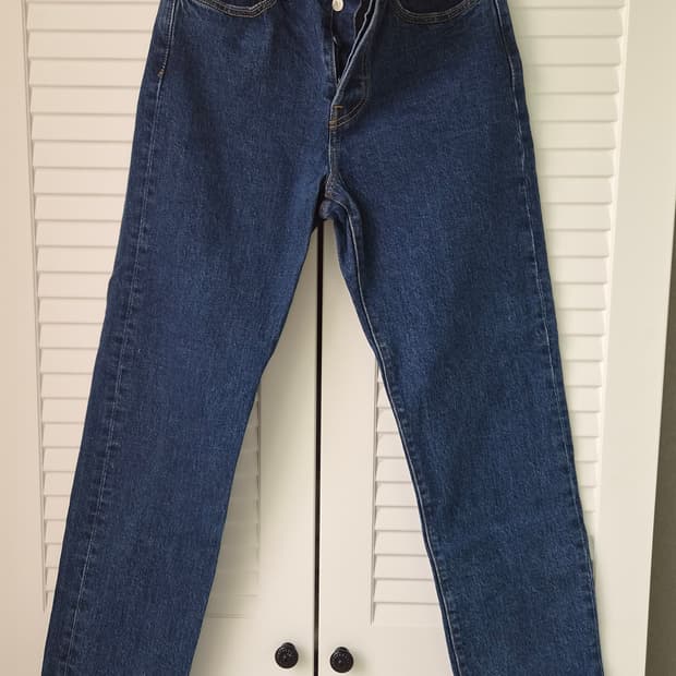 리바이스 대문자E 프리미엄청바지