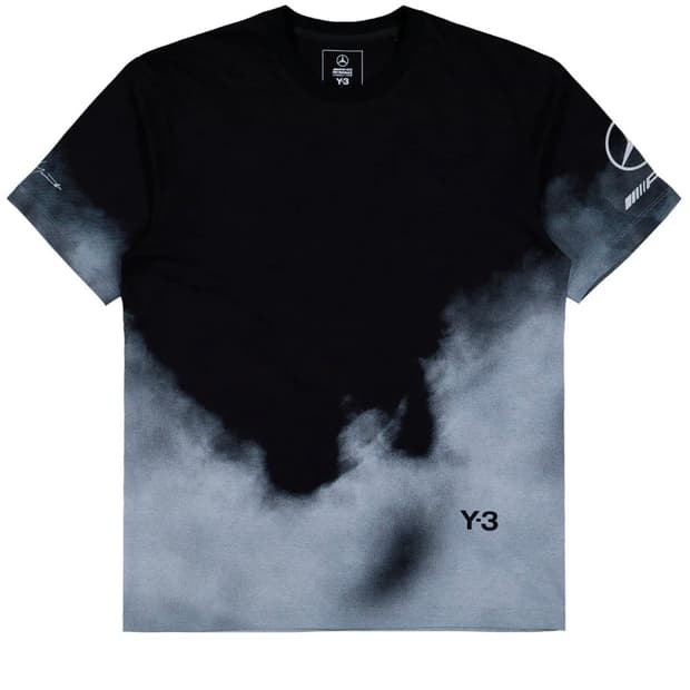 Y-3 메르세데스 - AMG 페트로너스 포뮬러 1 팀 투어 반팔 티셔츠