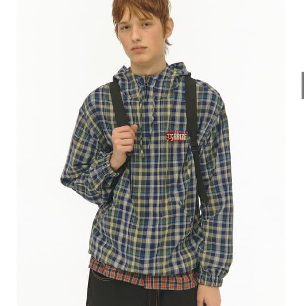 테켓 어워디 셔츠 자켓 블루 Awardee shirt jacket