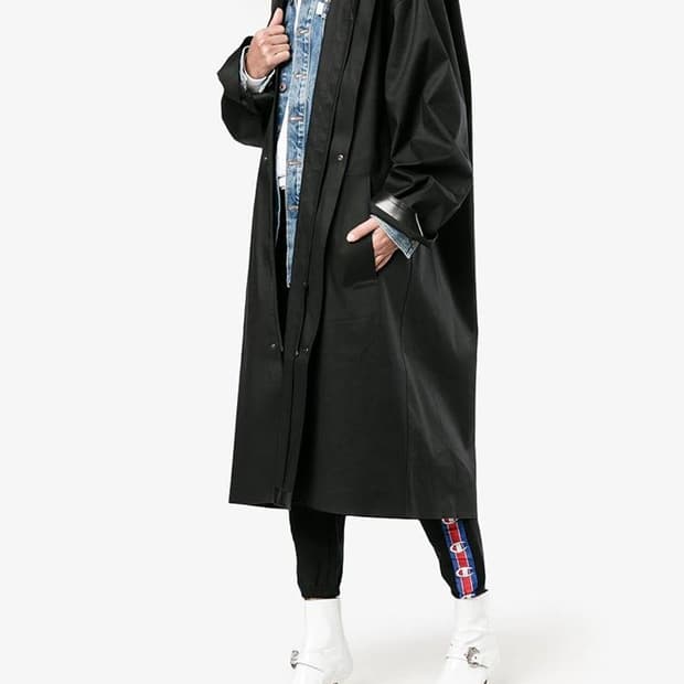 베트멍 멕킨토시 오버사이즈 코트 vetemenet  mackintosh