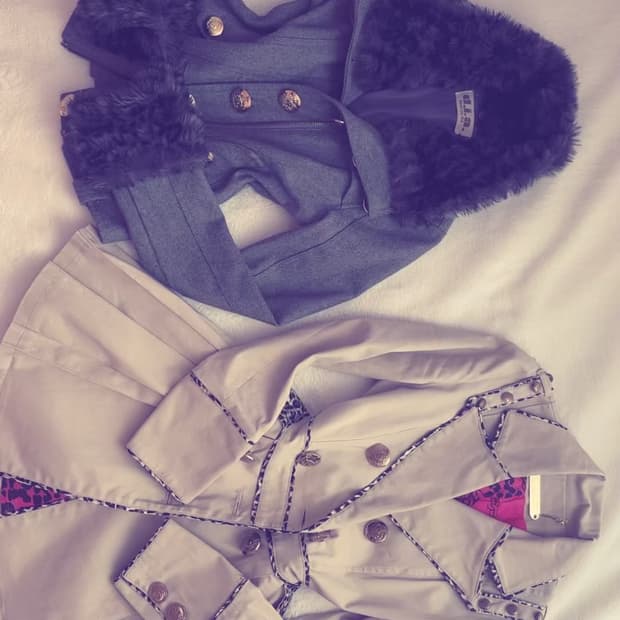 D.I.A 트렌치 코트 아이보리 색 판매