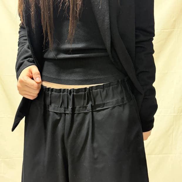 이세이미야케 19ss 와이드코튼팬츠 큐롯