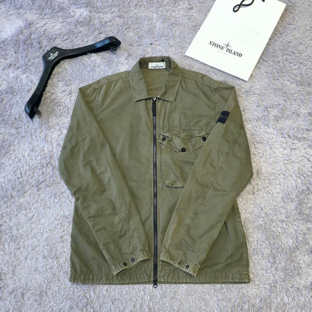 {클로젯}[L][백화점판]스톤아일랜드 오버셔츠 자켓