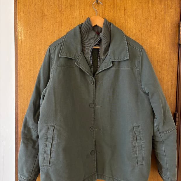 타미힐피거 카키 야상 점퍼