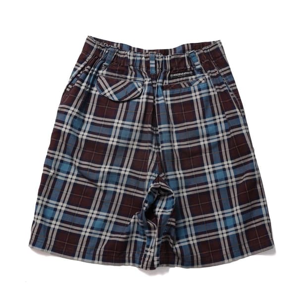 네이버후드 Neighborhood Check Pattern Shorts 