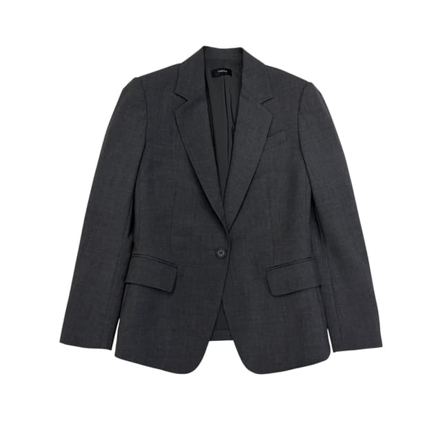 띠어리 버진 울 원버튼 자켓