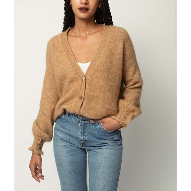 세잔 SEZANE 모헤어 커프스 니트 가디건