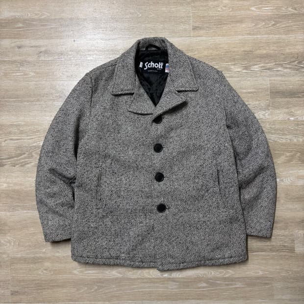 Schott USA Wool Single Pea Coat